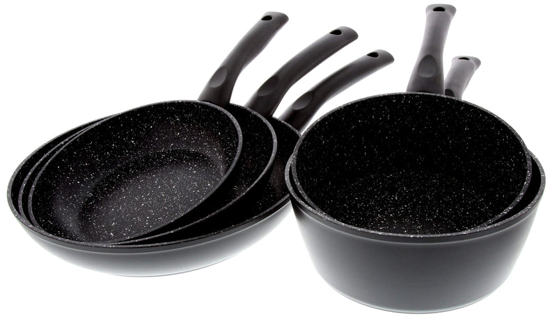Batterie de cuisine aluminium forgé Pradel Excellence 5 pièces tous feux/ induction