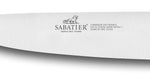 Couteau de chef Sabatier Toque blanche 100% forgé 15cm