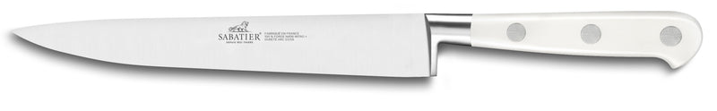 Couteau à trancher Sabatier Toque blanche 100% forgé 20cm