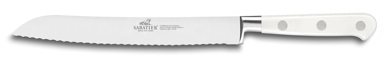 Couteau à pain Sabatier Toque blanche 100% forgé 20cm