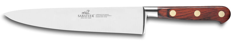 Couteau de chef SABATIER Saveur 100% forgé 20cm rivets laiton