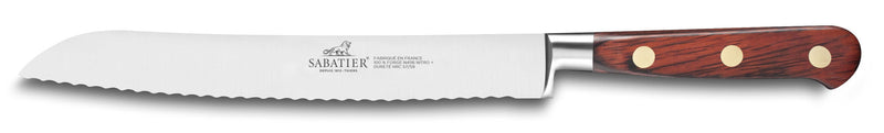 Couteau à pain SABATIER Saveur lame 100% forgée 20cm 3 rivets
