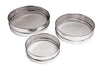 Set de 3 tamis en acier inox - maille inox 0.23mm
