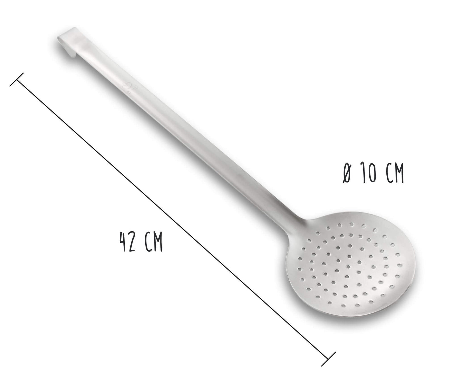 Ecumoire monobloc professionnelle acier inox 18/10 diamètre 10cm Matfer