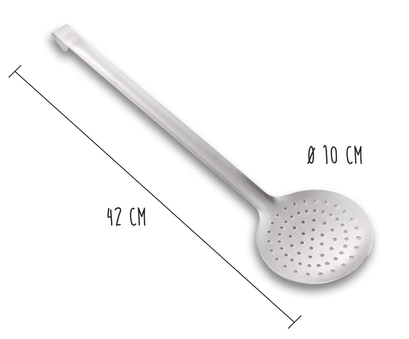 Ecumoire monobloc professionnelle acier inox 18/10 diamètre 10cm Matfer