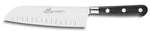 Couteau santoku SABATIER Idéal Inox 100% forgé lame alvéolée 18cm