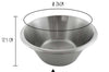Bassine pâtissière professionnelle Matfer 100% acier inox - Diamètre 26cm