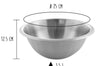 Cul de poule professionnel Matfer 100% acier inox - Diamètre 25cm