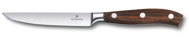 Couteau à steak Victorinox Grand Maître Rosewood forgé 12cm manche palissandre