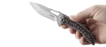 Couteau pliant CRKT FOSSIL COMPACT 5460 manche martelé 10,9cm