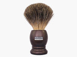 Blaireau de rasage Plisson taille 12 monture marron nacré