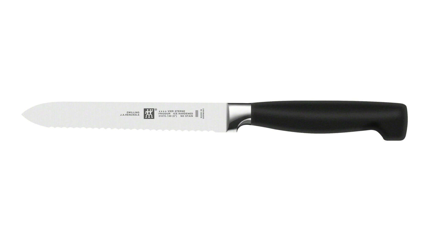Bloc couteaux bois naturel 6 pièces Zwilling Four Star lames forgées