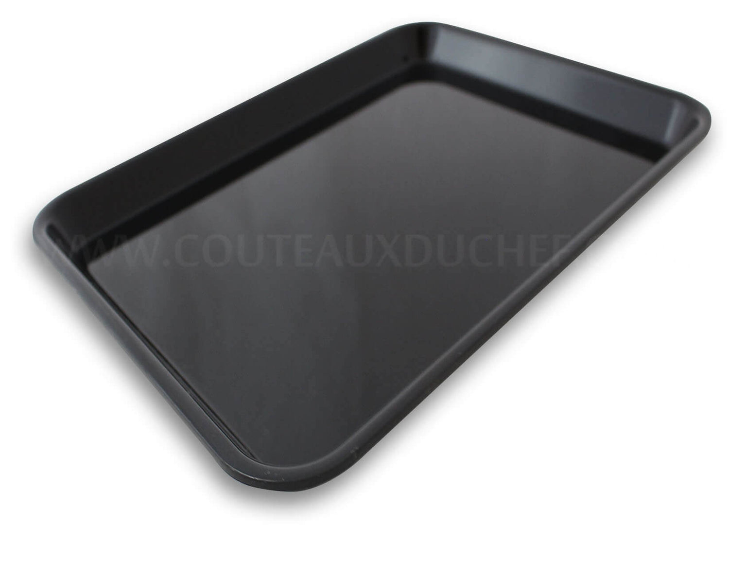 Plateau de présentation professionnel en Altuglas® noir - 56.5x27cm