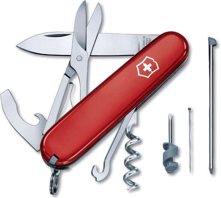 Couteau suisse Victorinox Compact rouge 91mm 15 fonctions
