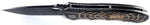 Couteau pliant Herbertz 201012 décor araignée manche métal 11.5cm