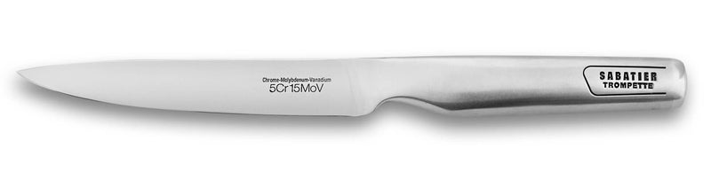 Couteau universel Sabatier Trompette design Tout Inox 13cm
