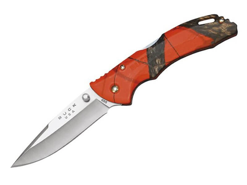 Couteau pliant BUCK BANTAM 0285CMS9 manche orange camo 11cm