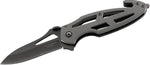 Couteau pliant de secours Herbertz 236710 manche perforé en acier 10cm