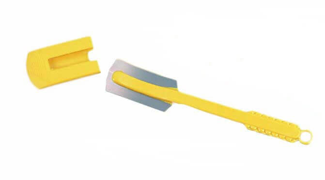 Lame de boulanger inox "La Grignette" avec cache de protection - lot de 10