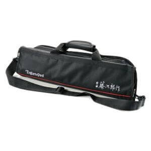 Malette souple pour 8 couteaux de cuisine - nylon noir Tojiro