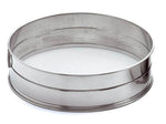 Tamis professionnel acier inox 25cm - maille inox 1.28mm