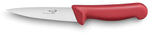 Couteau à saigner professionnel Déglon Profil lame 14cm - manche rouge