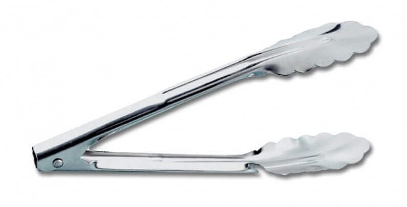 Pince à servir 30cm tout inox monobloc