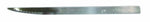 Lame de boulanger droite et crantée en acier carbone - Lot de 12