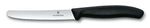 Couteau de table Victorinox Swissclassic noir lame à dents 11cm