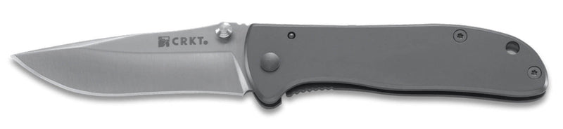 Couteau pliant CRKT DRIFTER 6450S manche inox 9,3cm