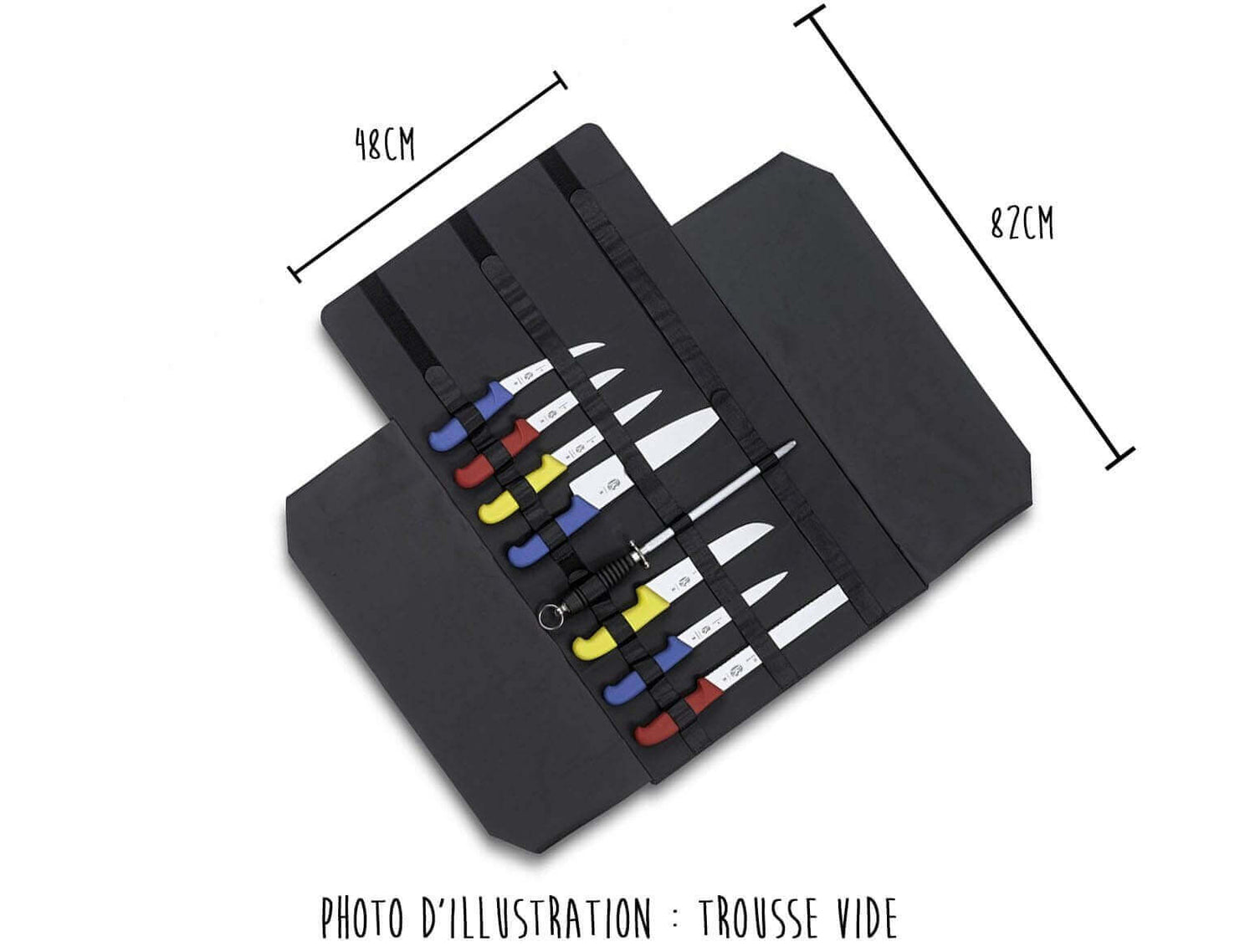 Trousse vide Victorinox pour 8 couteaux et ustensiles de cuisine