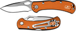 Couteau pliant BUCK SPITFIRE n°722ORS1 manche orange 11cm