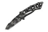 Couteau pliant BUCK BONES n°870CMX semi-dentelé camouflage 11,5cm