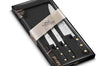 Coffret 3 couteaux SABATIER Idéal Laiton 100% forgé et français