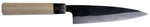 Couteau koyanagi japonais artisanal Chroma Ryoma Sakamoto acier carbone 13.5cm