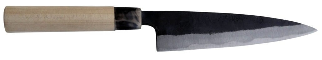 Couteau koyanagi japonais artisanal Chroma Ryoma Sakamoto acier carbone 13.5cm