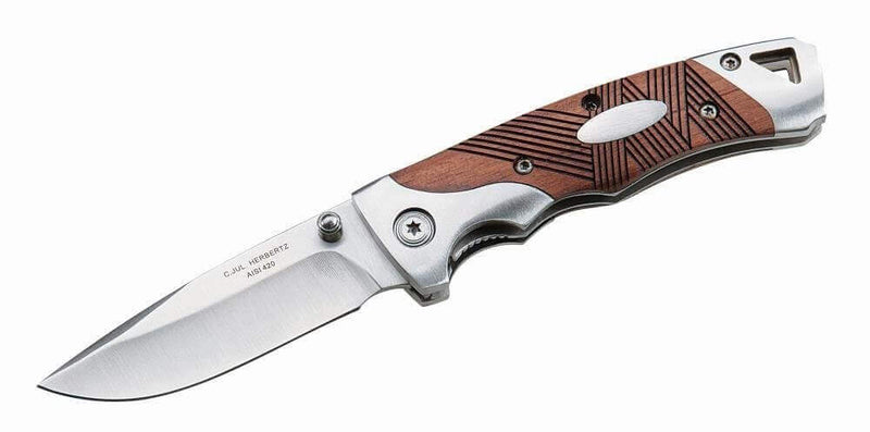 Couteau pliant Herbertz 213309 Manche palissandre strié 9cm