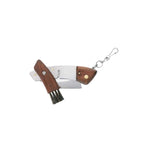 Couteau à champignon Maserin 12cm + brosse intégrée