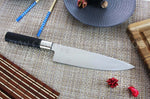Couteau de chef japonais KAI Wasabi Black lame 20cm