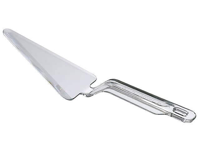 Pelle à tarte transparente en polycarbonate 28.5cm