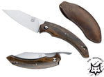 Couteau pliant FOX Bastinelli Dragotac FX-518ZW bois ziricote 11cm + étui