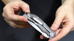 Couteau pliant FOX Military "Extreme élite" FX-121TI manche titanium 11 cm