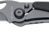 Couteau pliant BLACK FOX BF-434 G10/titanium noir 9cm mousqueton