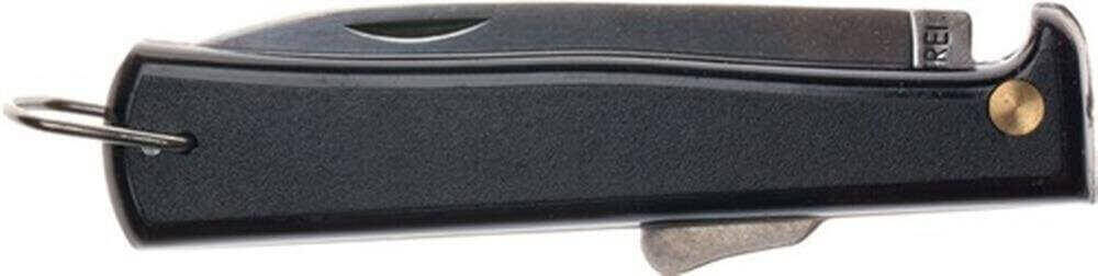 Couteau pliant OTTER Mercator lame acier inox manche métal noir 11cm