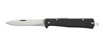 Couteau pliant OTTER Mercator lame acier inox manche métal noir 11cm