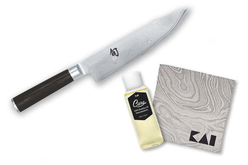Couteau de chef Kai Shun Classic Damas 20cm + kit de soin