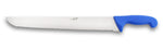 Couteau à poisson DEGLON lame 42cm grandes dents manche PP bleu