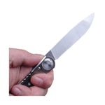 Couteau pliant Actilam T3 lame forgée manche fibre de carbone 11cm