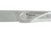 Couteau pliant Actilam S4 lame forgée manche acier/corian blanc 11cm