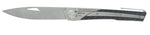 Couteau pliant Actilam S4 lame forgée manche acier/fibre de carbone 11cm
